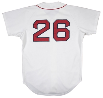 1982 Wade Boggs Game Used & Signed Rookie Season Boston Red Sox #26 Home Jersey with "Rookie Game Used" Inscription (Sports Investors & Beckett) 